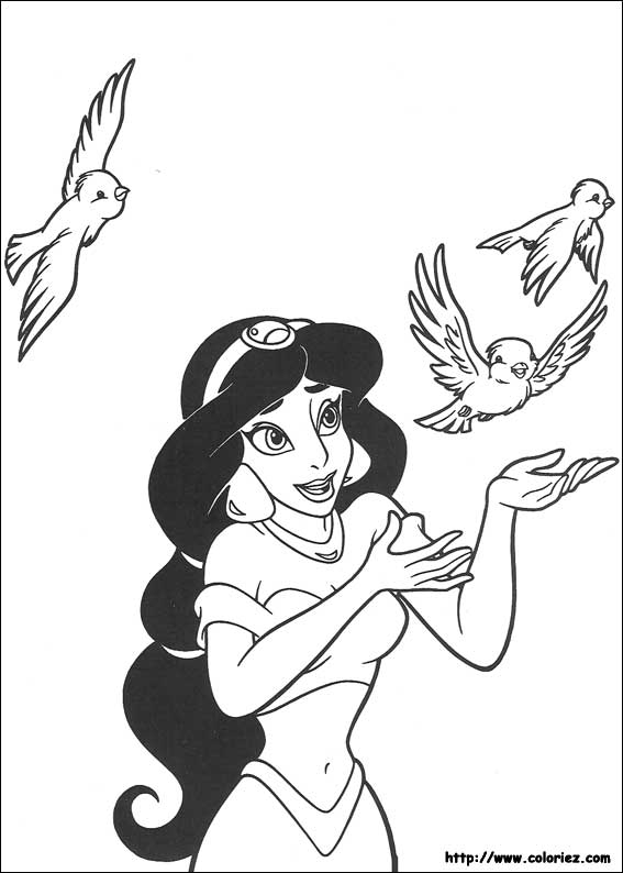 Jasmine et les colombes