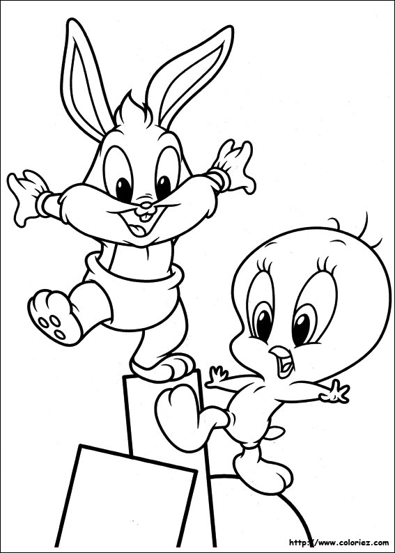 taz and tweety bird coloring pages - photo #24