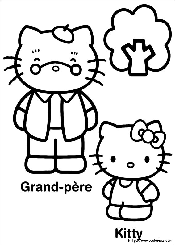Kitty et grand-père