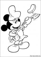 Mickey cuisinier
