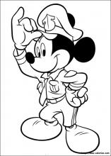 Mickey officier de marine