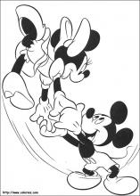 Mickey danse avec Minnie
