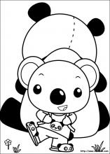 Le sac à dos panda