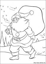 Père Noël dans la neige-2
