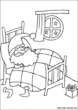 Le père Noël dort
