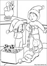 Les enfants préparent Noël
