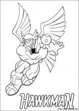 Coloriage de Hawkman