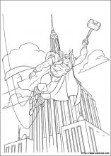 Thor au dessus de Manhattan