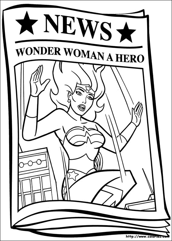 Wonder Woman à la une