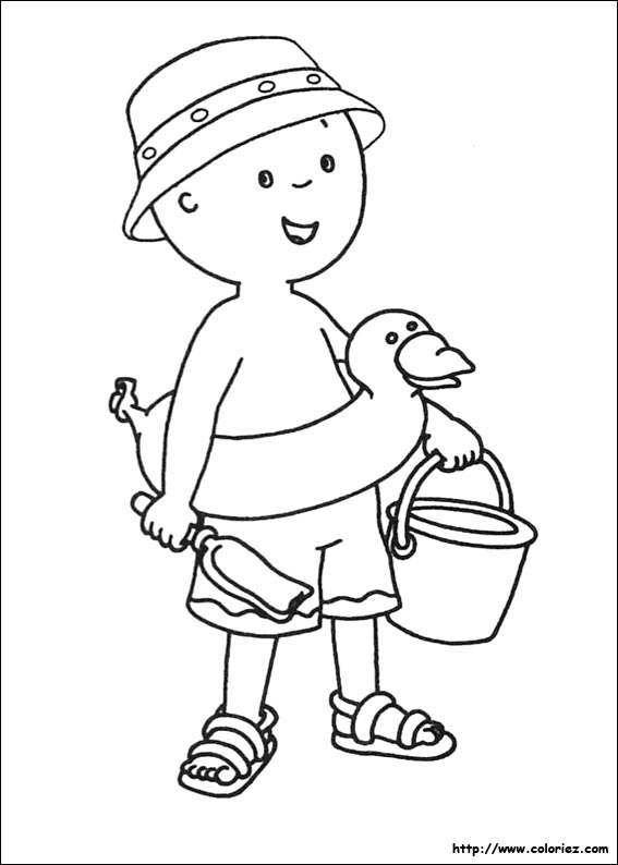 caillou coloring pages preschool - photo #19