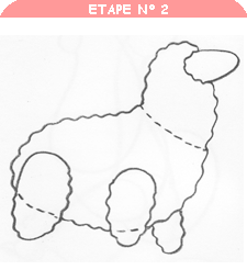 apprendre à dessiner un mouton