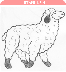 apprendre à dessiner un mouton