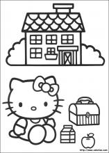 Les Coloriages De Hello Kitty