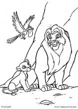 Simba et son père
