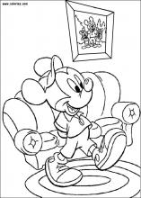 Mickey dans son salon