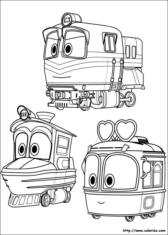 Selly, duck et Alf trains
