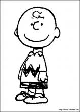 Charlie Brown sourit