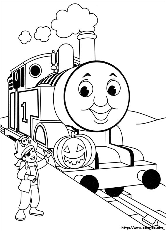 Thomas participe à Halloween