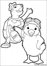 Coloriage Ming Ming et Tuck