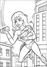 Wonder Woman attrappe les briques