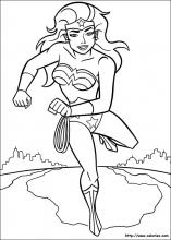 Wonder woman coure très vite